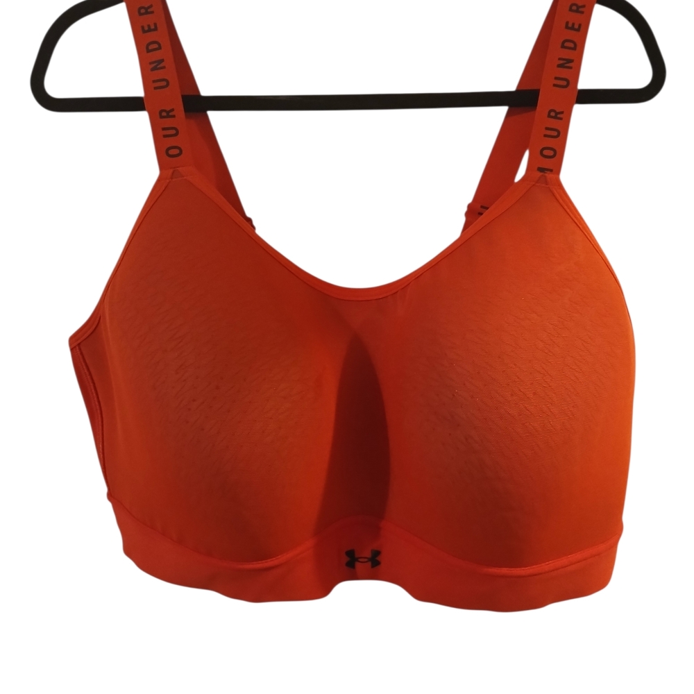 Under Armour PLUS SIZE (3X) Vibrant Red Sports Bra